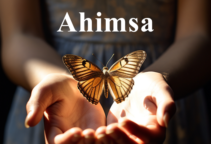 How to incorporate the first Yamas Ahimsa (non violence) into your life.