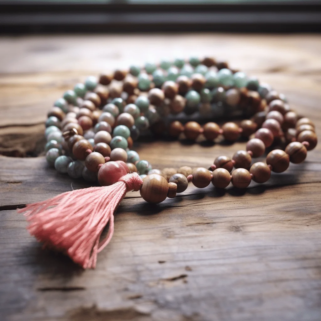 How to use mālā beads.