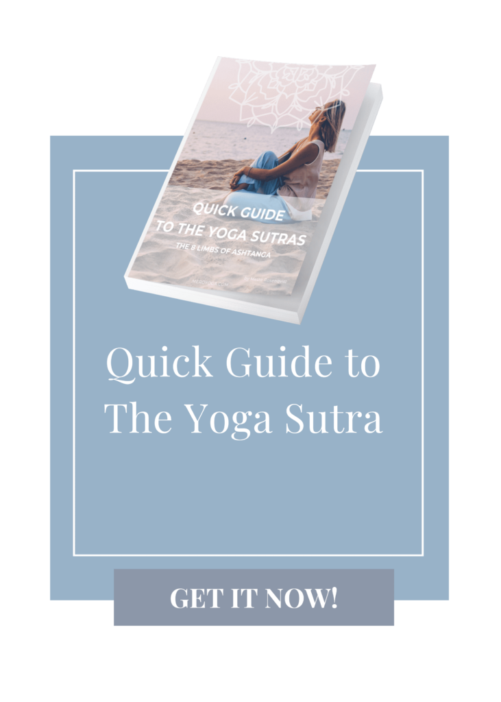 Add quick guide to the yoga sutra